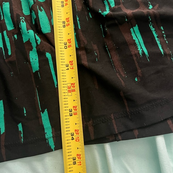 Ellen Tracy Swing Dress Multicolored Sleeveless Professional Pockets Size 8 - Picture 5 of 5